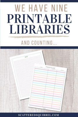 Free Printables - Scattered Squirrel