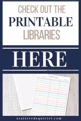 Free Printables - Scattered Squirrel
