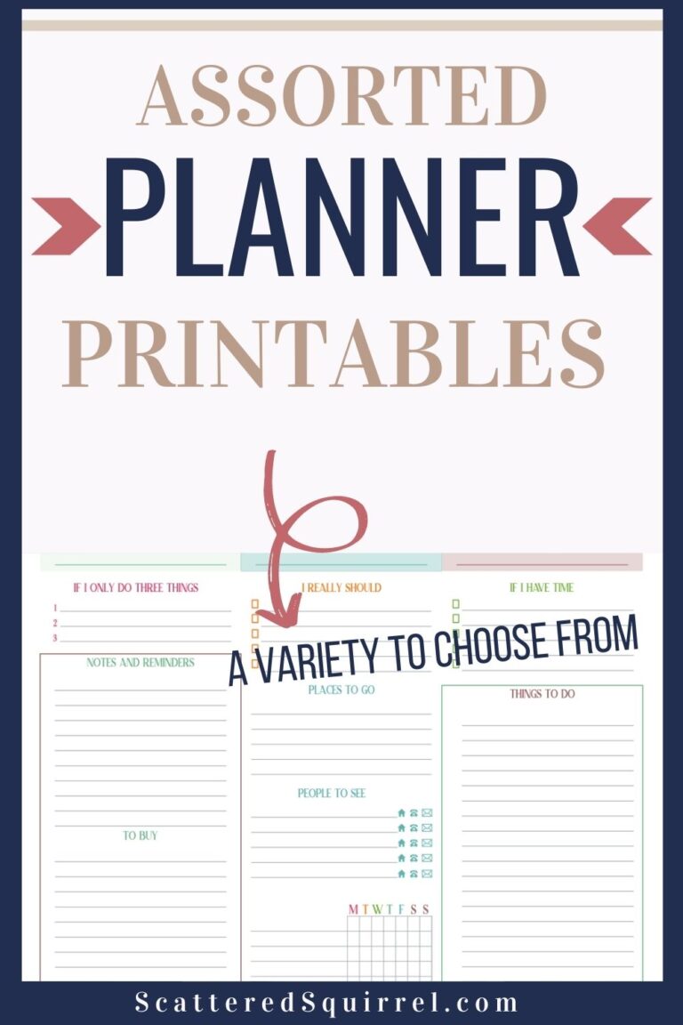 Personal Planner - Free Printables