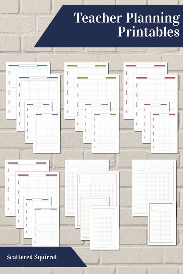 Teacher Requested Teacher Planning Printables Scattered Squirrel Teacher Requested Teacher Planning Printables Scattered Squirrel