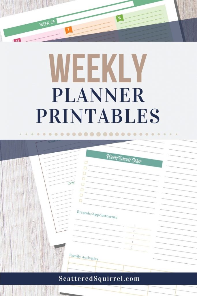 Printable Weekly Planner, Week On 2 Pages, Personal Size Inserts, Planner  Refill, Planner Pages, Planner Design, Best Planner, Instant Download –