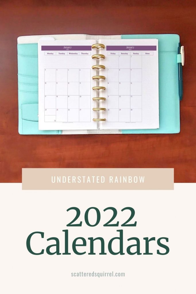 check out the 2022 calendars scattered squirrel