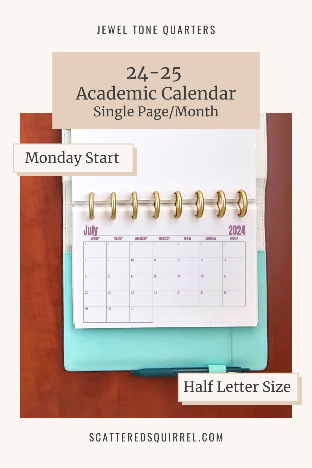 Check Out the 20242025 Academic Calendars Scattered Squirrel