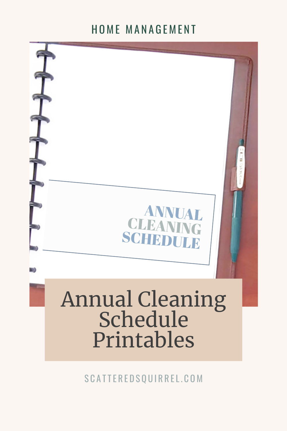 This is the feature image for the post "New Cleaning Schedule Printables to Help You plan Your Cleaning for the Whole Year!!" When it shows up outside the post it will link back to the post.