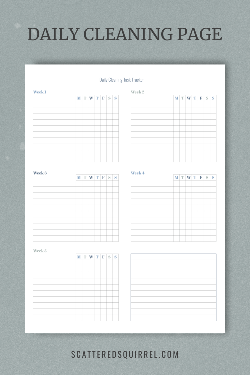 How to Create a Cleaning Schedule That Works for You All Year ...